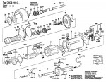Bosch 0 602 219 001 ---- Hf Straight Grinder Spare Parts